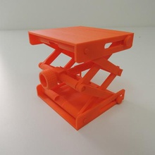 plate-forme jackfully assemblés pas de supports jeu fonctionnelle mécanique scissorlift ciseaux mécanisme solidworks outil jouets mécaniques 3d print model - Mito3D