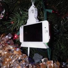 müzik iphone Noel süsü gadget 3d abs sanat durumda ağacı elektronik tutucu ev 4 4s 5 kılıfı makerbotornaments monte edin supportless tinkercad oyuncak yararlı cep telefonu 3d print model - Mito3D