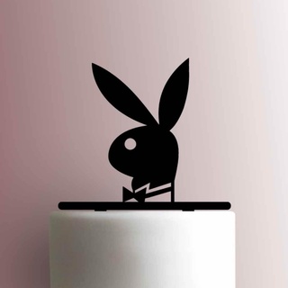 Playboy Hase Topper Logo Kuchen 3d print model - Mito3D
