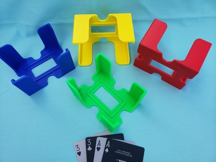 spielen Karte Tablett Spiel Nacht organisieren Single Deck 25mm Poker Veranstalter Cribbage Halter Unterstützung Tafel zeichnen verwerfen 3d print model - Mito3D