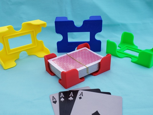 giocando carta vassoio or mazzo alto gioco notte organizzare aggiornato taglia maniche carte poker 3d print model - Mito3D