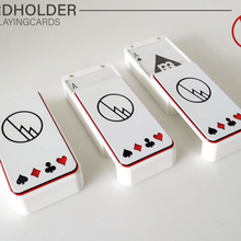 carte da gioco - caso gadget scorrevole magnete ponte elegante art regalo titolare box di archiviazione playingcards card 3d print model - Mito3D