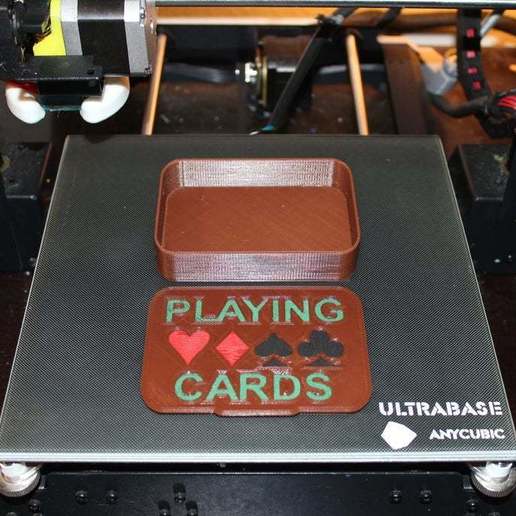 cartes à jouer de cas jeu jouet 3D print model - Mito3D