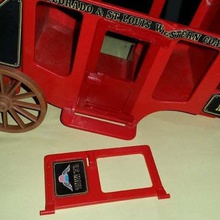 playmobil 1976 stage coach door game western toy accessories 3d print model - Mito3D