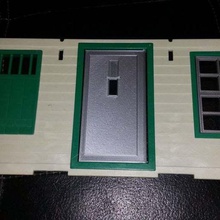 playmobil 1976 western union fort headquarters nr 3419 3806 3773 building 3422 3423 3424 etc custom steel door game toy accessories 3d print model - Mito3D