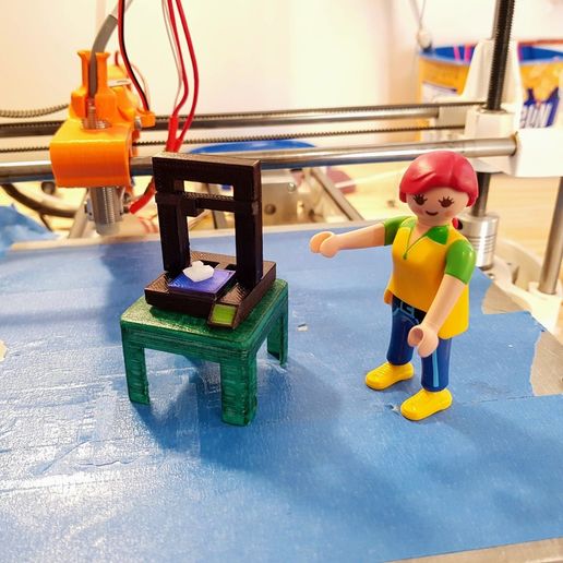 playmobil 3d stampante giocattolo 3D print model - Mito3D