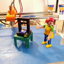 playmobil 3d impresora juguete 3d print model - Mito3D