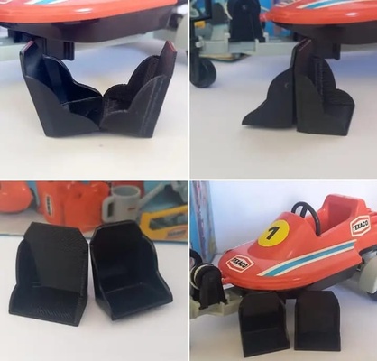 playmobil asiento lancha de carrera race boat seat game 3d print model - Mito3D