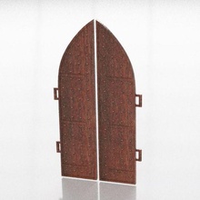 Playmobil katedral kapı 3d print model - Mito3D