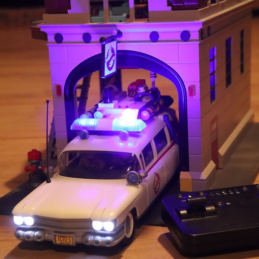 Playmobil hayalet avcıları ekto 1 rc dönüştürmek oyun 3D print model - Mito3D