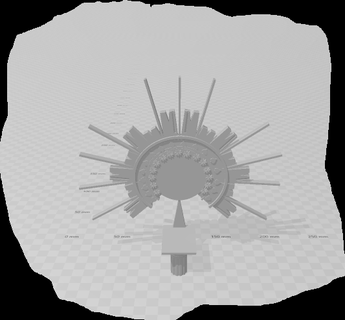playmobil aréola coroa virgem pilar 3d print model - Mito3D