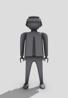 playmobil figurine figure jouet 3d print model - Mito3D