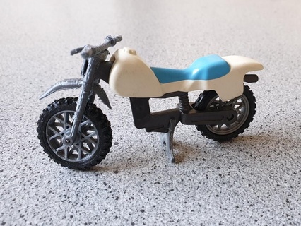 playmobil motor bicicleta tenedor rueda juegos 3d print model - Mito3D