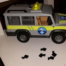 playmobil secours en montagne jeep 5427 miroir jeu jouet d'accessoires 3d print model - Mito3D