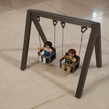 playmobil giochi swing gioco giocattolo per bambini 3d print model - Mito3D