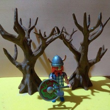 playmobil escala árbol juego 3d print model - Mito3D