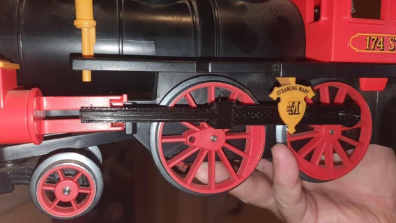 playmobil steaming mary connecting rod Game playmobil train mary steaming loco locomotive  3d print model - Mito3D