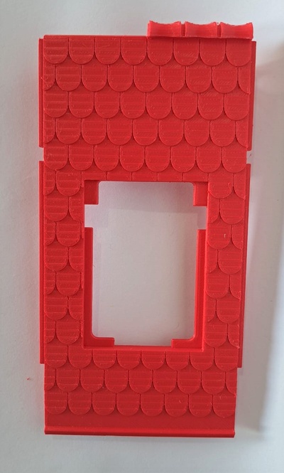 playmobil steck roof medieval 1x1 a hole game 30 04 636 house 3d print model - Mito3D