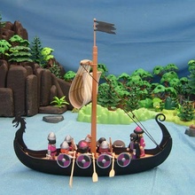 playmobil viking masques jpack bateau 3d print model - Mito3D