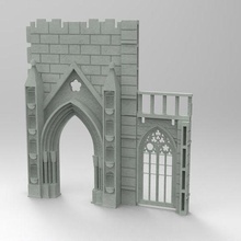 playmobil wall pillar 3d print model - Mito3D