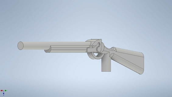 playmobil arma rifle Ferramentas brinquedos modelo 3d print model - Mito3D