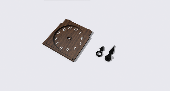 playmobile placa reloj pegado sistema 30 03 971 3d print model - Mito3D
