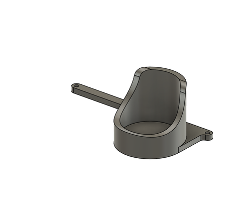 oyun koltuğu evrim fincan kulp destek 1l 1 5l kırmızı boğa 3d print model - Mito3D