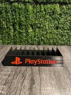 playstation 1 game cases holder ps1 ps2 playstation 3d prints playstation 1 retro consoles playstation 1 case playstation 1 games ps1 games cases ps1 stand  3d print model - Mito3D