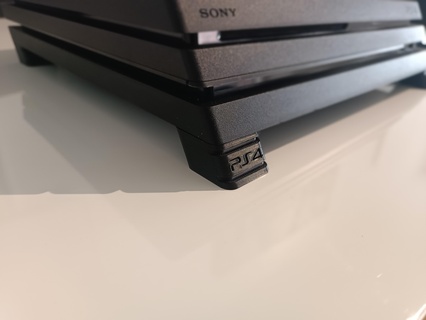 Playstation 4 Profi steht Füße Zubehör Stand Kühlung Hitze Ableitung 3d print model - Mito3D