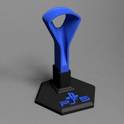 oyun istasyonu 5 kulaklıklar ayakta durmak gadget kulaklık kafalar oyuncu ps4 ps5 xbox 3d print model - Mito3D