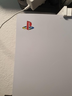 Playstation 5 Jahrgang Logo einfügen Stecker n' abspielen ps5 3d print model - Mito3D