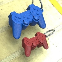 playstation controller key ring fashion sony 3d print model - Mito3D