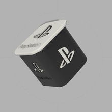 playstation logotipo caixa jogos vídeo console deco 3d print model - Mito3D
