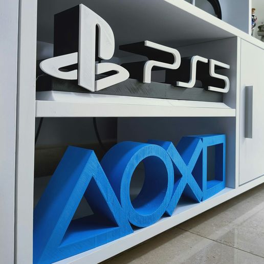 playstation logo pack game sony psx ps5 3D print model - Mito3D
