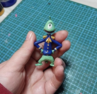 pleakley - lilo stitch stich disney scrump doll figure model decoration animation alien 3d print model - Mito3D