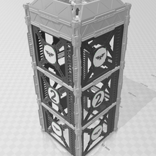 plf - imperial lookout tower wh40k architecture 40k warhammer astra militarum guard tabletop gaming terrain warhammer40k 40000 buildings structures 3d print model - Mito3D