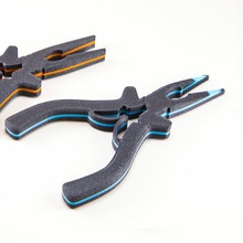 alicate de auto abertura ferramenta engenharia filamento mão ferramentas manuais dobradiça atacante agulha nariz bico fino tenazes rodada do a primavera elástico mola dentes 3d print model - Mito3D