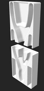 pinces soutien plateaux 3d print model - Mito3D