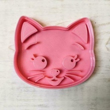 plim mei li cortador Galleta cortadores galletas payaso plimplim agudo afilado dibujo gato 3d print model - Mito3D