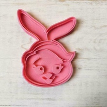 plim watercolour cutter cookie cutters cookies clown plimplim sharp drawing rabbit 3d print model - Mito3D