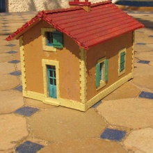 plm gatehouse game model making ho train cottage pn barrier guard building 3d print model - Mito3D