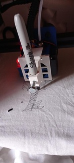 plotter attachment tronxy xy-2 pro screw adjuster drawing machine pen xy2 3d printer accessories 3d print model - Mito3D