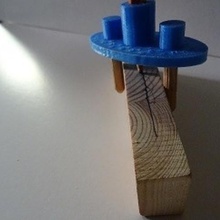 traceur outil de bois conseil d'administration bricolage 3d print model - Mito3D