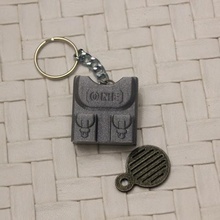 plp Tasche wieder Teile des Einkaufswagens gadget Warenkorb Schlüssel-ring Stück Währung bequem 3d print model - Mito3D