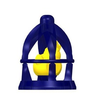 plp bird cage gadget key ring key-ring toy art jewelry 3d print model - Mito3D