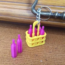 plp rack bottiglia gadget armadietto moda bottiglie key-ring giocattolo art gioielli 3d print model - Mito3D
