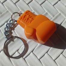 plp boks eldiveni gadget kapı anahtar yüzük spor oyunlar 3d print model - Mito3D