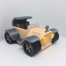 plp carro-conceito auto carro a arte pois do veículo novo esporte rali corrida velocidade brinquedo gadget 3d print model - Mito3D