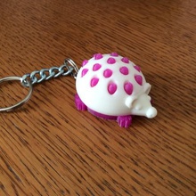 plp herisson gadget jewellery weed toy key ring key-ring art hedgehog jewelry 3d print model - Mito3D