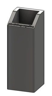 pluck purge line holder pluckthepurgeline purgelineholder 3d print model - Mito3D